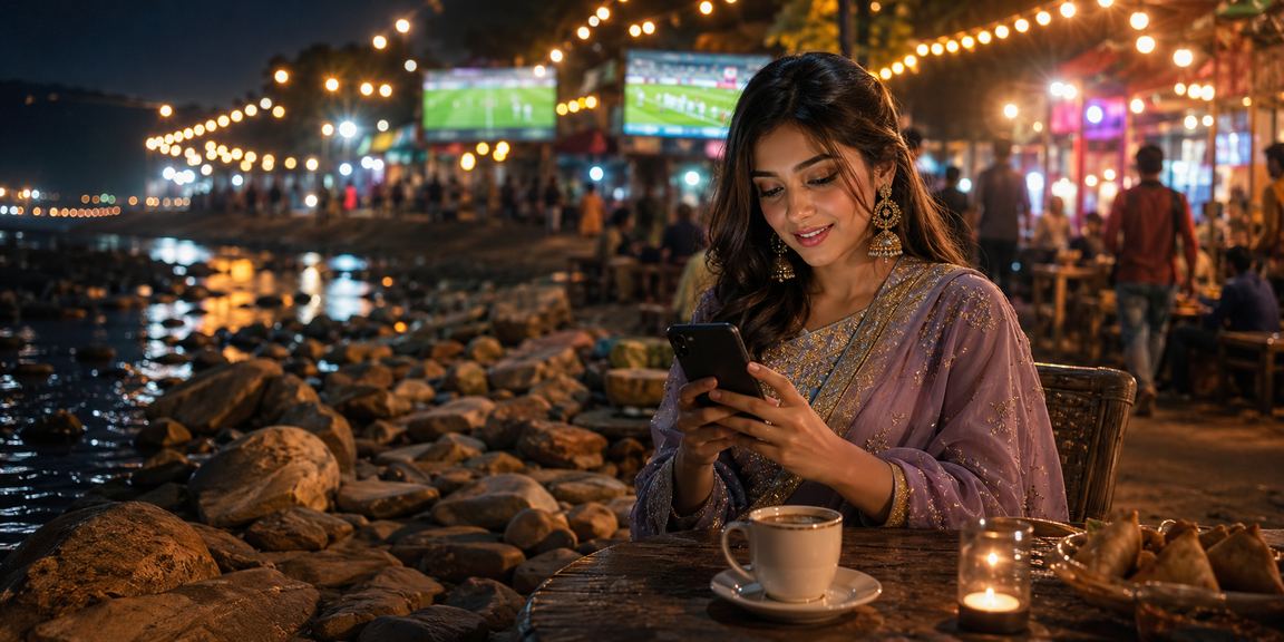 সিলেটের রাতের বাজারে একজন ব্যবহারকারী নিরাপদে ju 26 বেটিং প্ল্যাটফর্মে টাকা জমা দিচ্ছেন